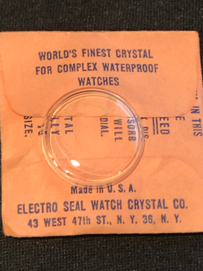 Electro-Seal 303 (PA197) Wrist Watch Crystal 21.2mm for Wiyler - New