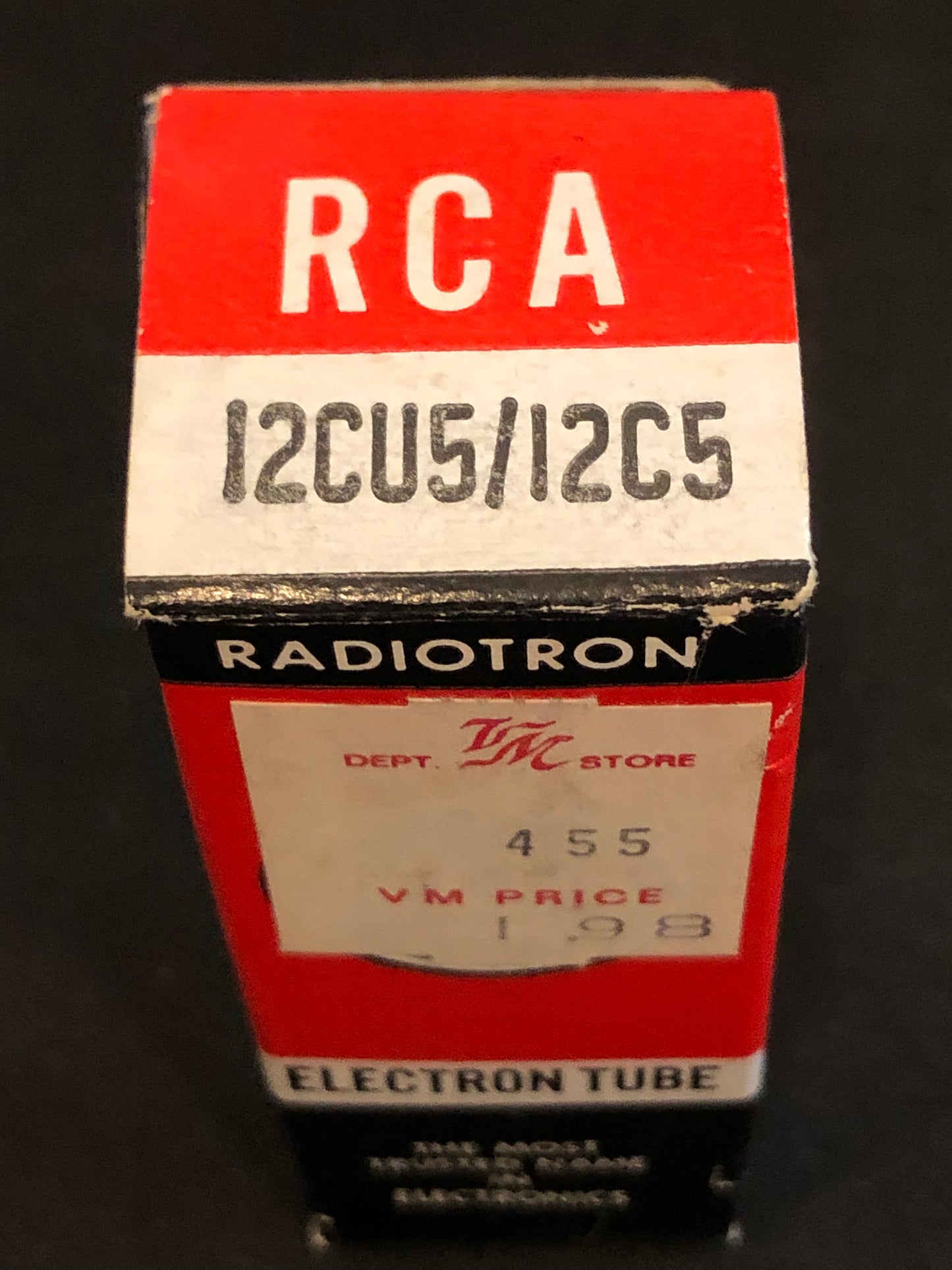 12C5 / 12CU5 RCA VACUUM TUBE - GUARANTEED