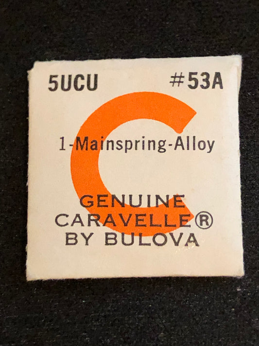 Bulova Factory Mainspring for Caravelle caliber 5UCU - Alloy