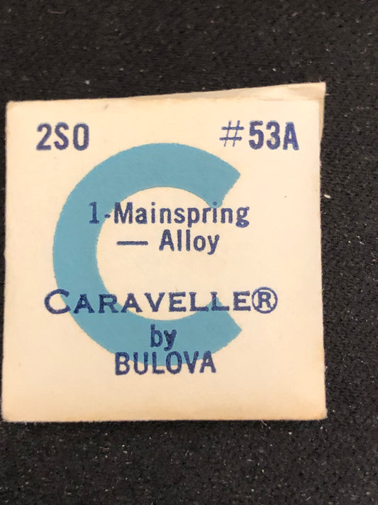 Bulova Factory Mainspring for Caravelle caliber 2SO - Alloy