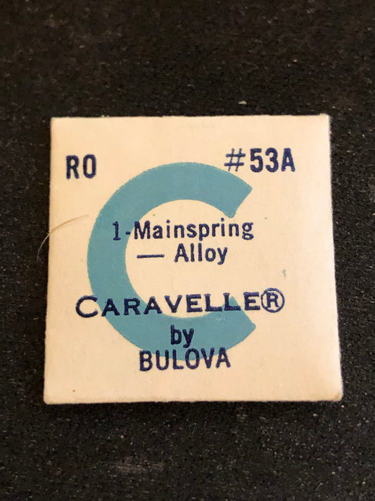 Bulova Factory Mainspring for Caravelle caliber RO - Alloy