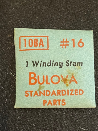 Bulova Factory stem for caliber 10BA - new in envelope