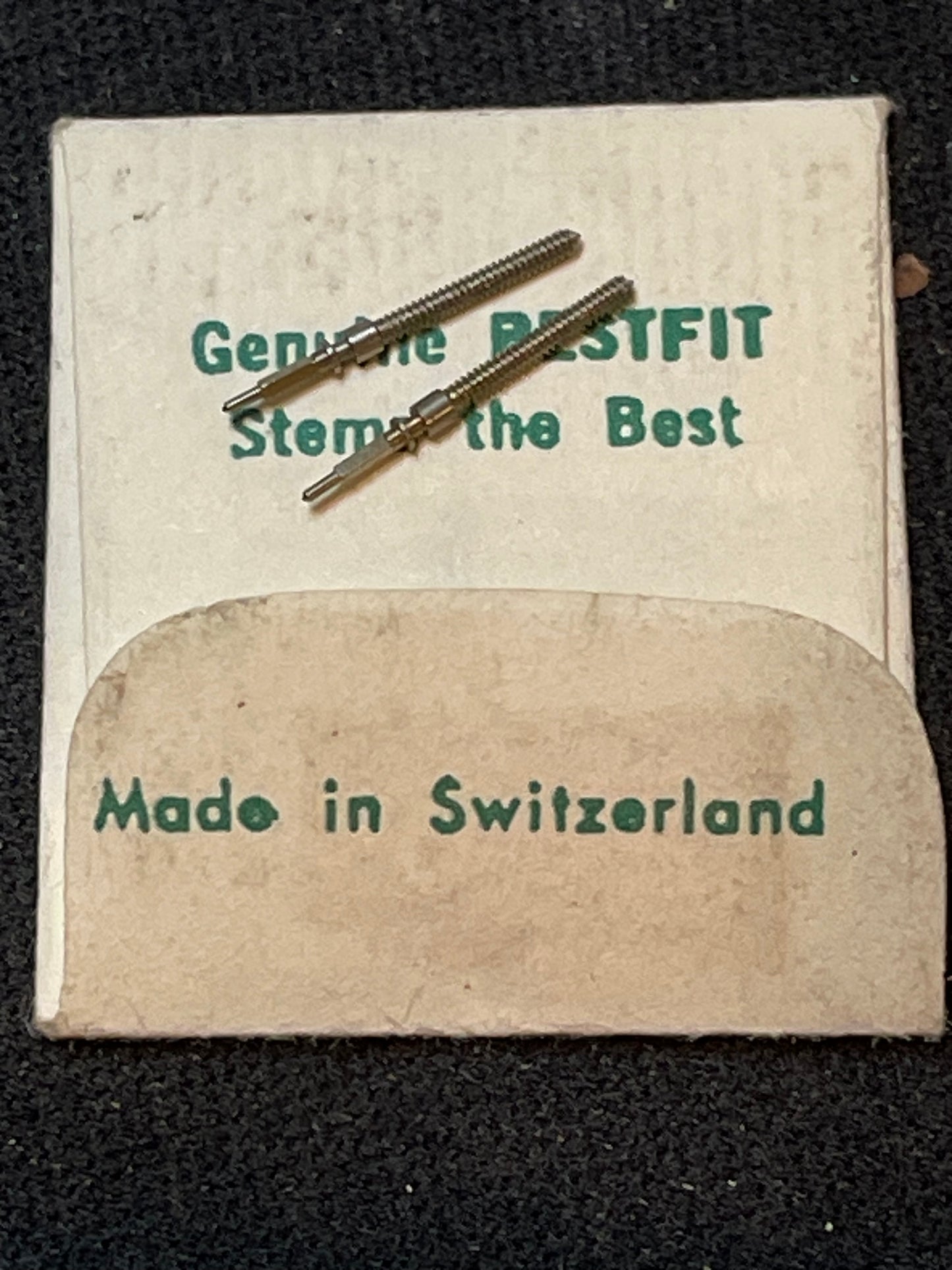 Lot of 2 BESTFIT stems for Omega caliber 460 - new in envelope