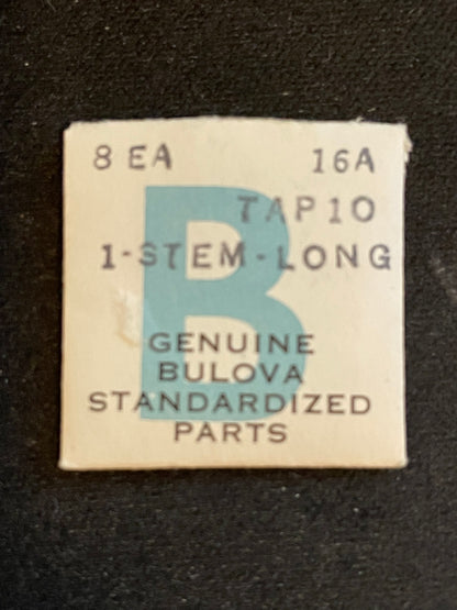 Bulova Factory LONG stem for caliber 8EA - new in envelope