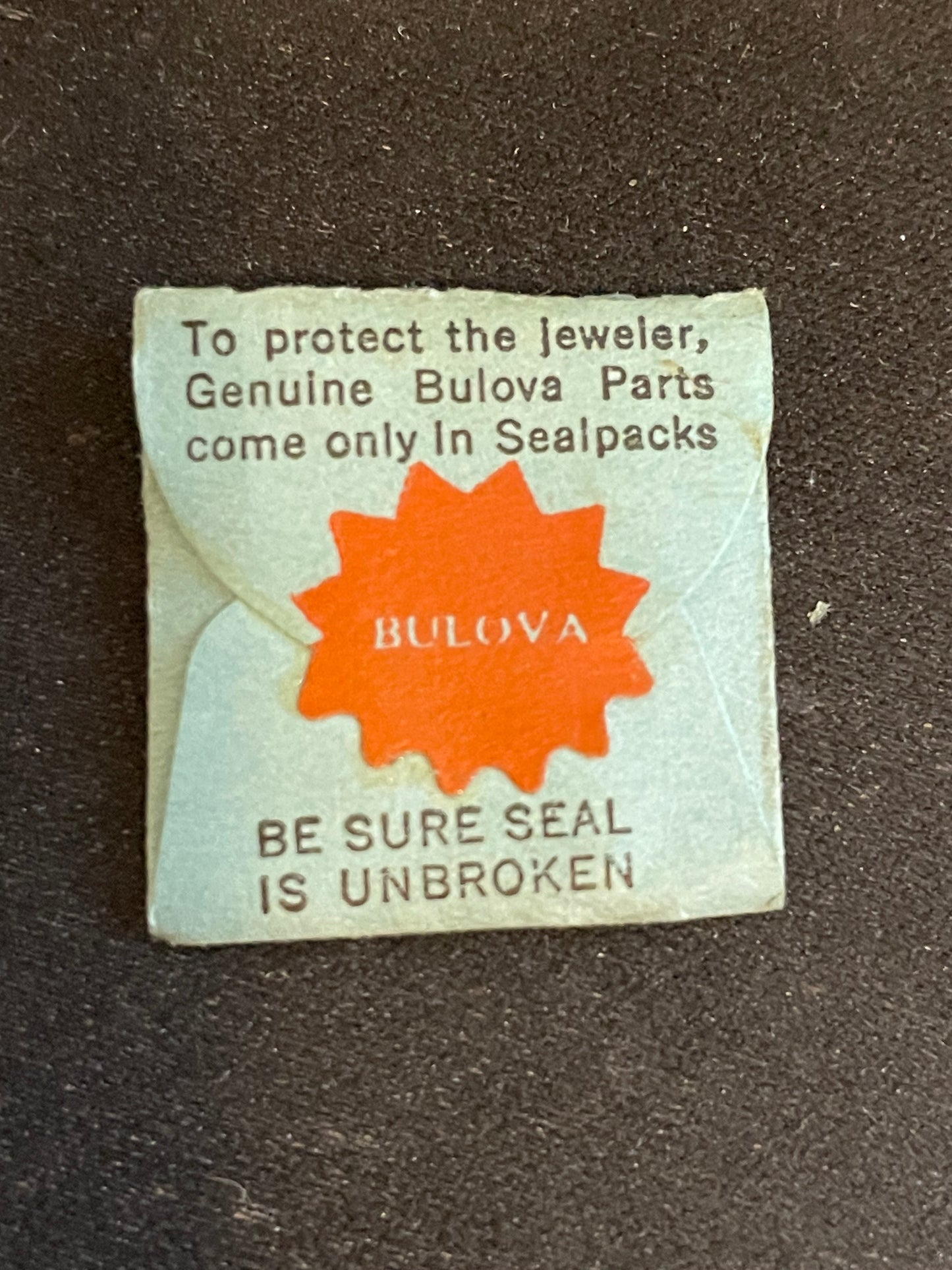 Bulova Factory stem for caliber 7AE - new in envelope