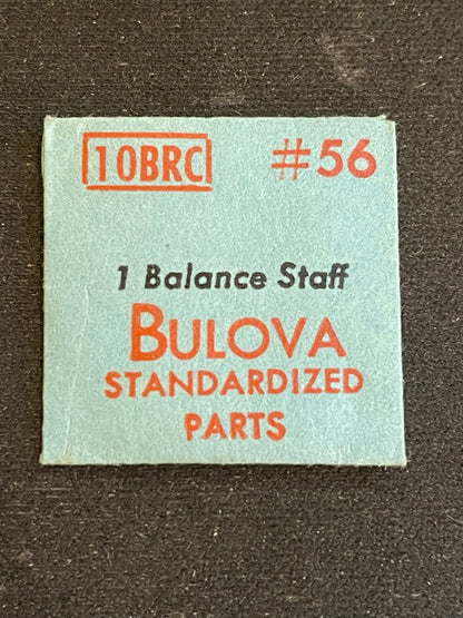 Bulova factory Balance Staff for caliber 10BRC, 9AS, 9ASC - New