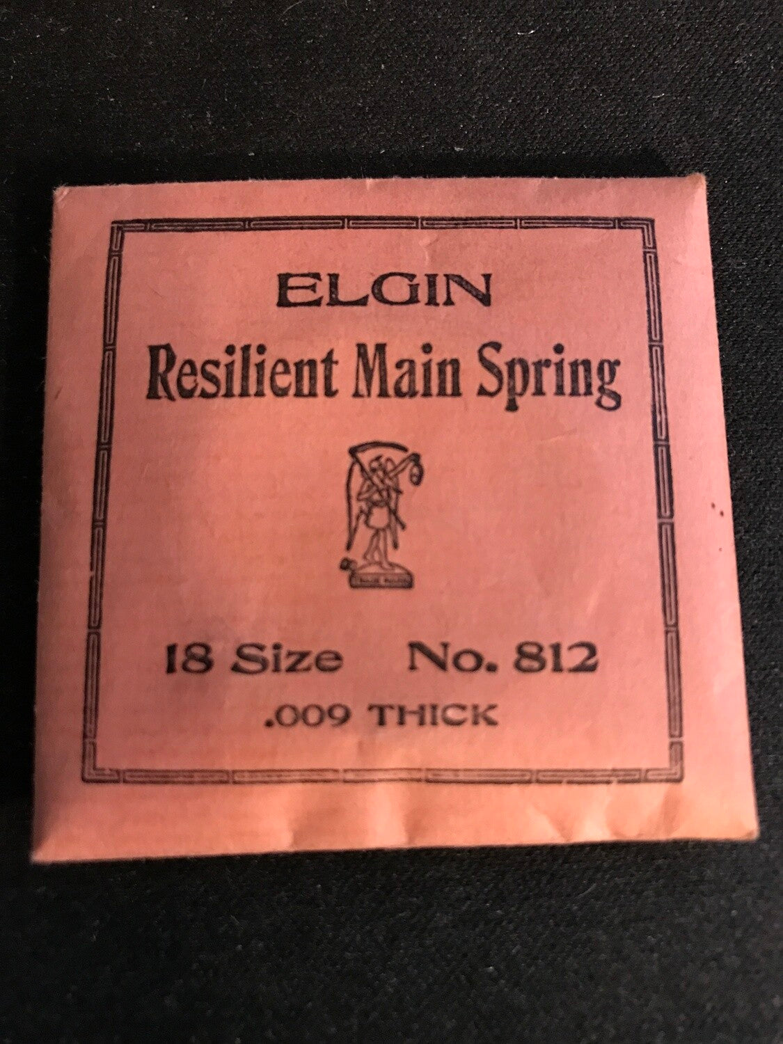 Elgin Factory Mainspring for 18s No. 812 - Steel