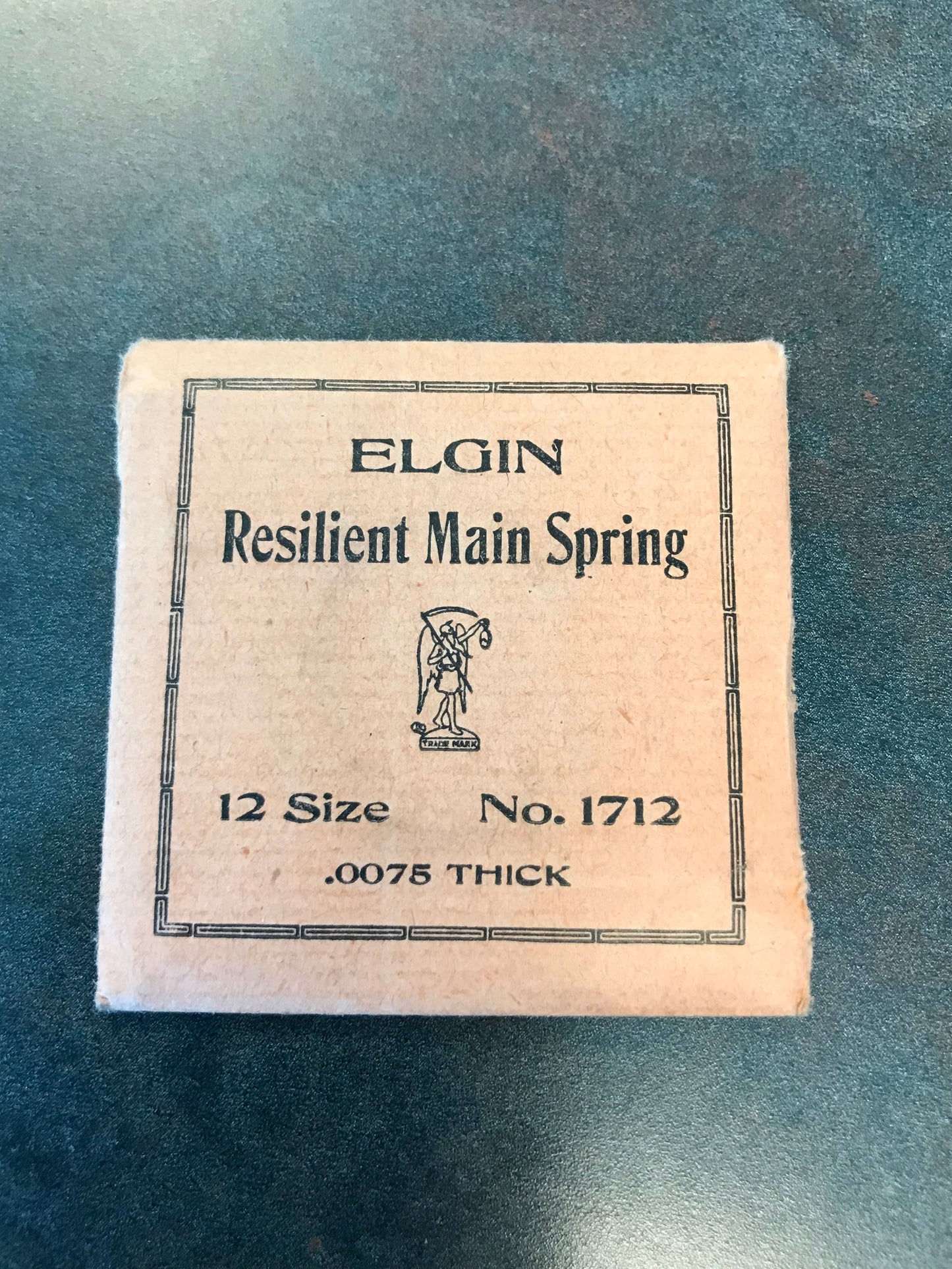 Elgin Factory Mainspring for 12s No. 1712 - Steel