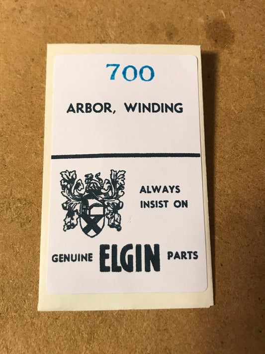 Elgin Factory stem / winding arbor for 20/0s grade 700 thru 705 movements