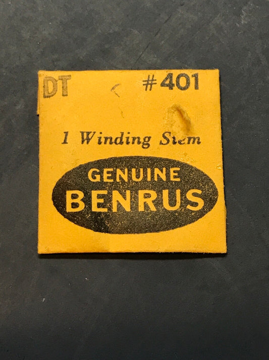 Benrus Factory stem for caliber DT - new in envelope