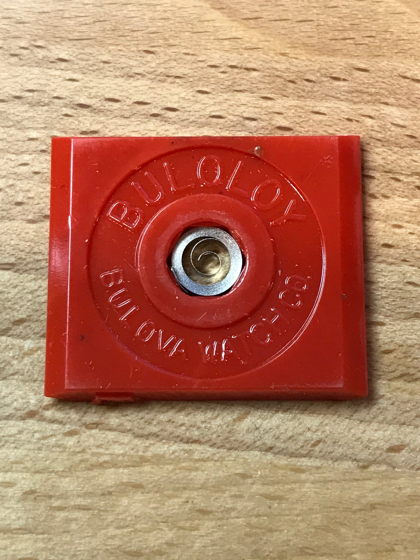 Bulova factory Buloloy Insertopak mainspring for caliber 6AK - Alloy