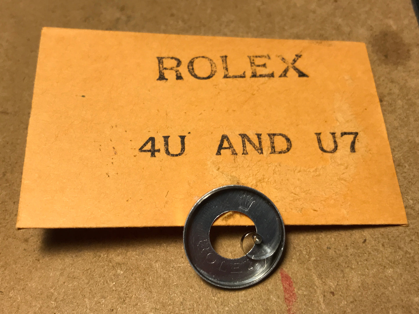 Rolex Factory Mainspring for caliber 4U & U7 movements - Alloy