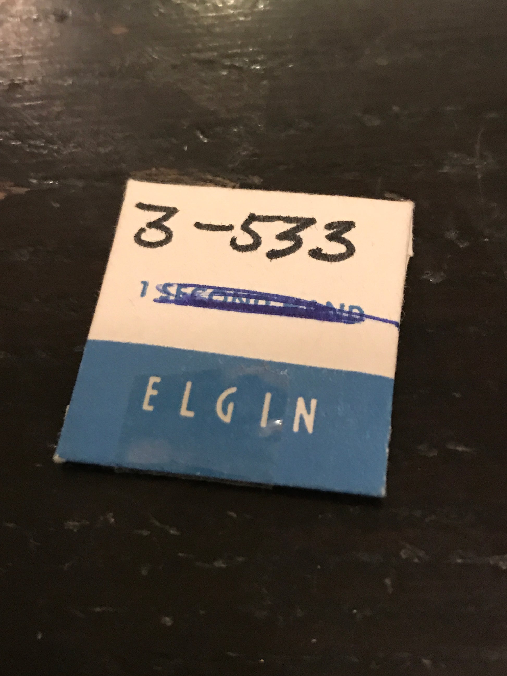 Elgin Factory stem / winding arbor #5354 for 21/0s bracelet watches