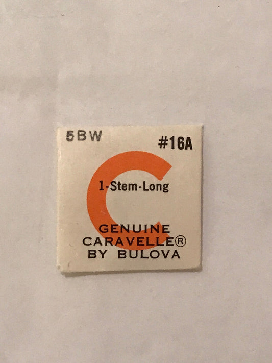 Bulova Factory LONG stem for Caravelle caliber 5BW - new in envelope