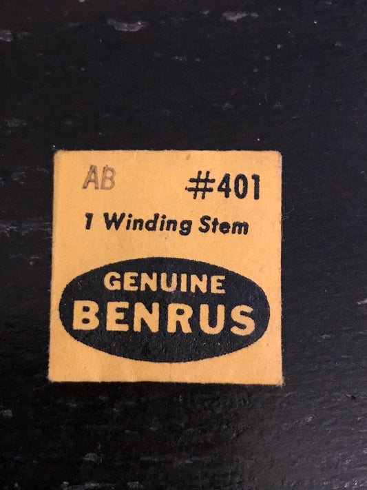 Benrus Factory stem for caliber AB - new in envelope