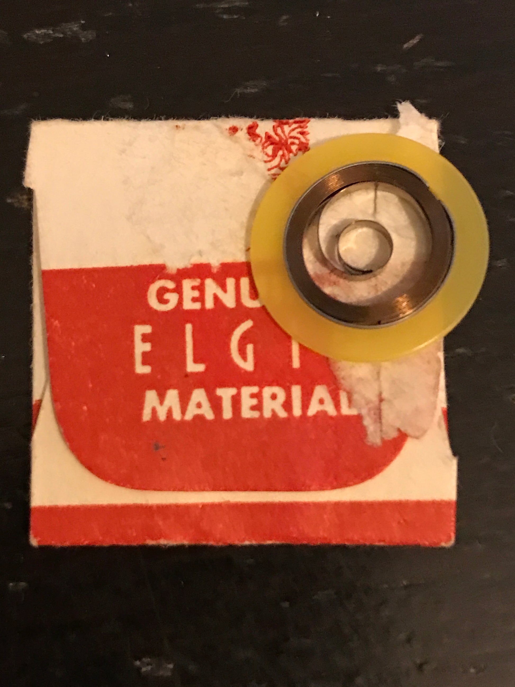 Elgin Factory Mainspring for 4/0s Grade 790 - Steel