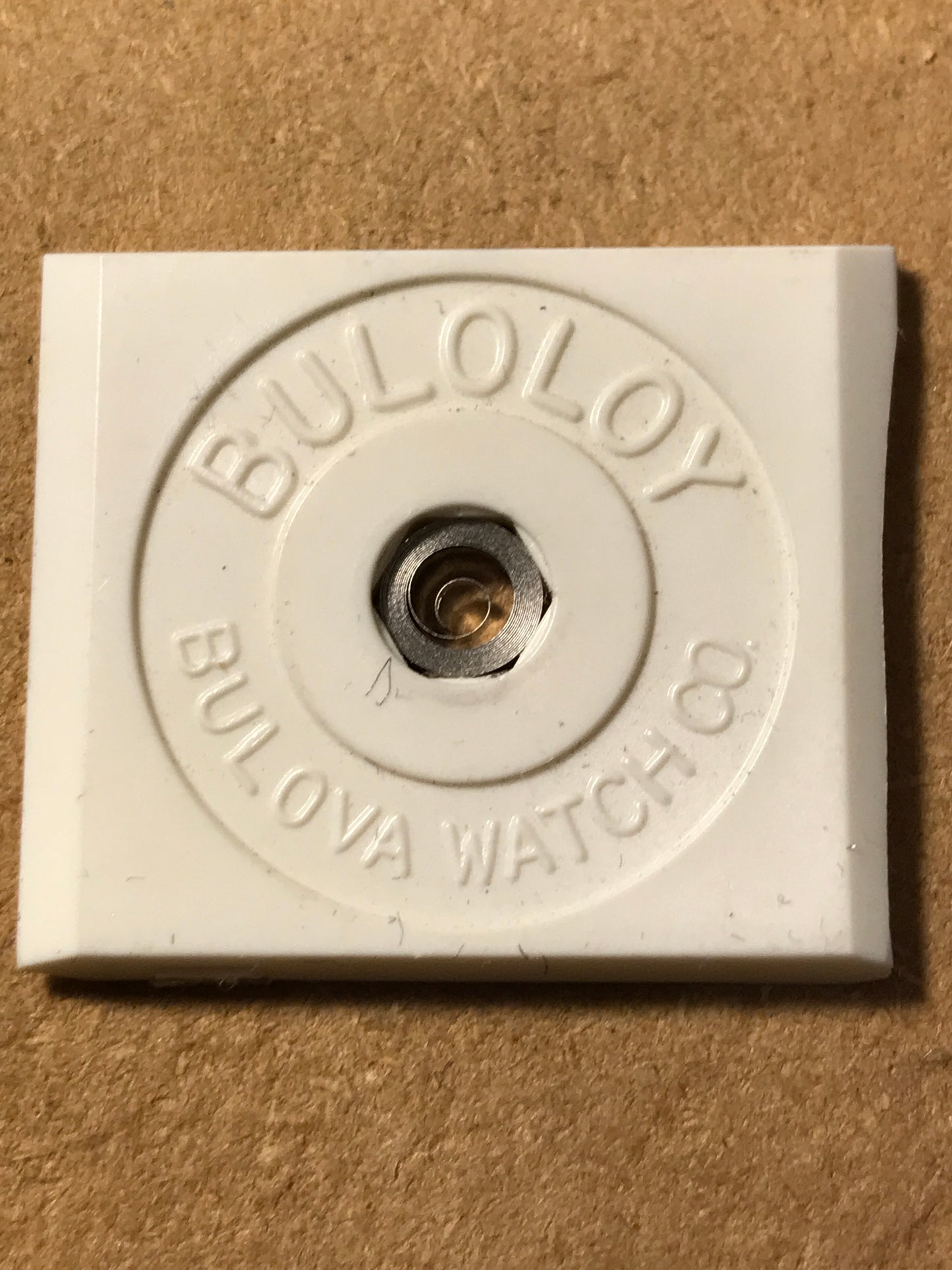 Bulova factory Buloloy Insertopak mainspring for caliber 5AD - Alloy