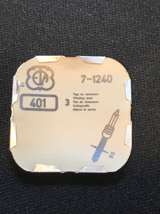 Ebauches SA - Set of 3 stems for ETA caliber 1240 - new in packaging