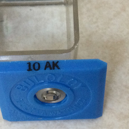 Bulova factory Buloloy Insertopak mainspring for caliber 10AK, 10BH, 10BM - Alloy