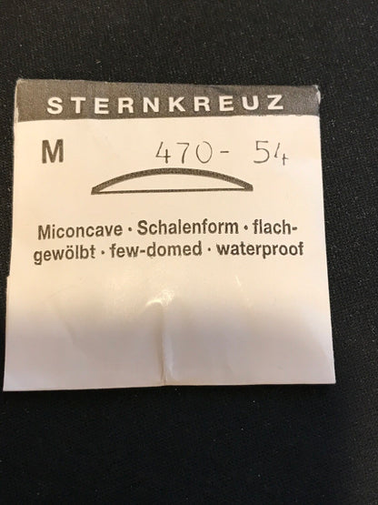Sternkreuz 54 Miconcave 47.0mm Acrylic Pocket Watch Crystal - New