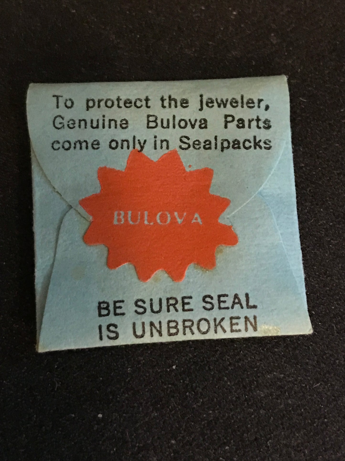 Bulova Factory stem for caliber 10AK - new in envelope