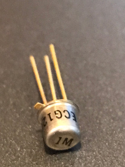 FOUR ECG126A PNP Germanium RF/IF Amplifier Transistors