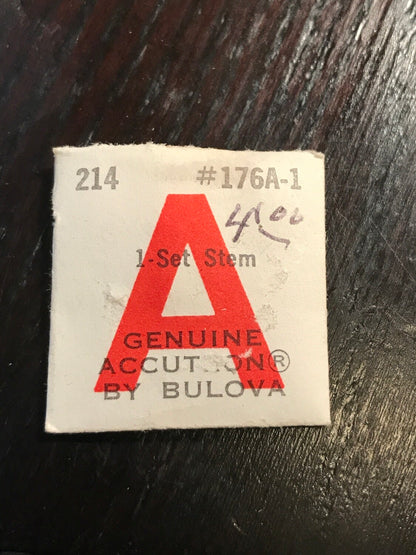 Bulova Factory set stem for Accutron 214 - new in envelope