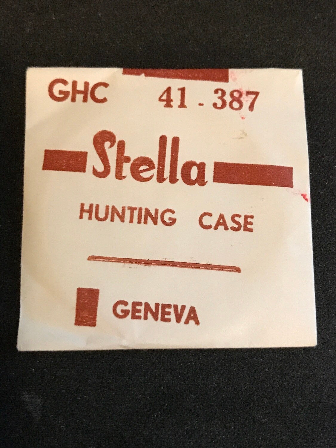 Stella GHC Hunting Case Crystal 38.7mm (size 41) - New