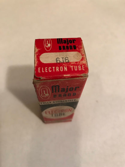 6J6 Major Brand (Tru Vac) VACUUM TUBE - GUARANTEED