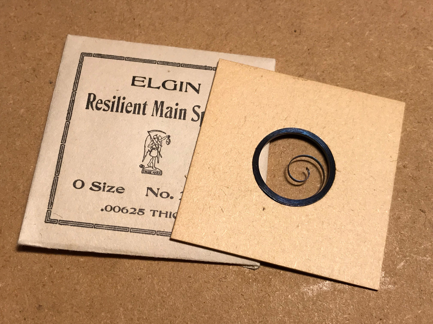 Elgin Factory Mainspring for 0s No. 2328 - Steel